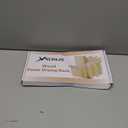 Wood Collapsible Homemade Household Noodle Dryer Rack Hanging Pasta Drying Rack for Home Kitchen (Light Brown)