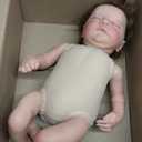 20 Inch Full Silicone Baby Doll Open Mouth Silicone Newborn Todder Girl Dolls with Mohair Anatomically Correct