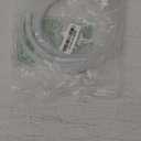 Flexible1/4 Shower Door Side Seal Strip 100 Inch Shower Glass Door Side Sweep for Frameless Glass Door,Silicone