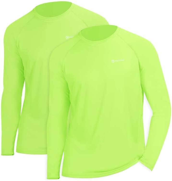 Men's UPF 50+ UV Sun Protection Performance Long Sleeve Outdoor T Shirt (Green, XL) Men's UPF 50+ UV Sun Protection Performance Long Sleeve Outdoor T Shirt (Green, XL)