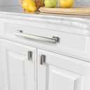 Amerdeco 10 Pack Brushed Satin Nickel Cabinet Pulls 7 Inch Hole Centers Kitchen Cabinet Handles Hardware Cabinet Kitchen Handles for Cabinets Cupboard Handles Drawer Pulls ZH00013