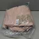 Bedsure 100% Washed Cotton Duvet Cover King Size - Petal Pink Minimalist Bedding Set Linen Like - PureWoven Plain Simple & Soft Comforter Cover for All Seasons (Petal Pink, King, 104"x90")