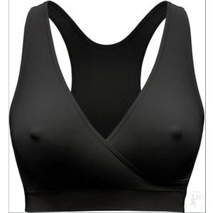 Medela Maternity and Nursing Sleep Bra Keep Cool, Black, Size Small, 1 Piece