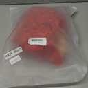 ANOGOL Hair Cap+ Red Heart Bun Beehive Wigs for Red Queen Wig Women Prestyled Short Curly Red Wigs for Anime Synthetic Hair for Heart Queen Costume Cosplay Movie Halloween Party