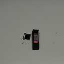 Made for Apple Watch Band, NASA Licensed Rugged Nylon Leather Sports Strap With Woven Loop Design For iWatch Ultra 2/1 49mm/46mm/45mm/44mm Tough Tactical Replacement Band For Series 10/9/SE (Black)