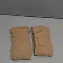 MANZI Women's Plus Size Pantyhose 4 Pairs Sheer Nylon Tights (3X-Large)