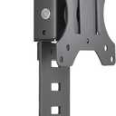 VIVO Black Office Cubicle Bracket VESA Monitor Mount Stand Hanger Attachment Adjustable Clamp for 17 to 32 inch Screen (Mount-CUB1)