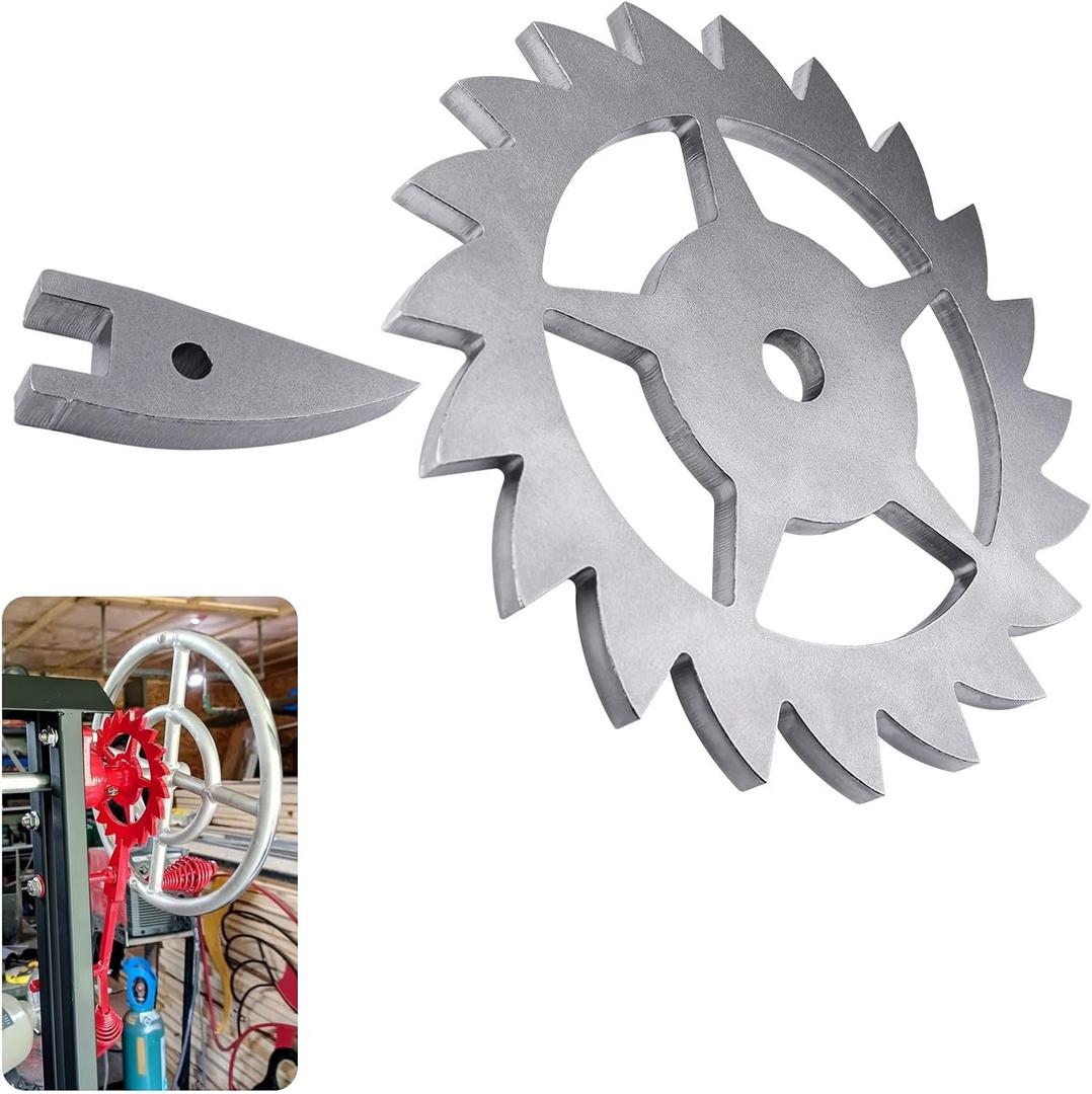 Ratchet & Paw Gear Fit for Santa Maria Grill, Suitable for Any 1/2" Round bar or Square tubing for The Handle Assembly, and LavaLock Spring Handles, 1 Pcs