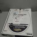 KOHLER 4639-RL-47 Cachet ReadyLatch Round Toilet Seat Soft Close, Almond