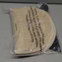 Noctiflorous Oval Braided Placemats Set of 2 Woven 12x18 Inch Non Slip Washable Heat Resistant Place Mats Round Tablemats for Dining Kitchen Party Daily Table Decor Dinner Mats (Beige, 2)