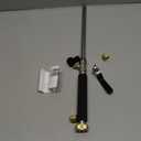 High Pressure Power Washer wand, Hydro Jet Water Hose Nozzle,Watering Sprayer Cleaning Tool, Wand Lance for Gutter Patio Car Pet Window Glass Black