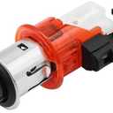 Hoypeyfiy Car Cigarette Lighter Socket 1J0919341A 1J0919307 Replacement for VW Beetle 1999-2010 VW Golf/Jetta 1987-2013 VW GTI 2006-2013
