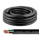 15ft 10/3 10 AWG SJTW 300V Wire (3 Conductor) - 10 Gauge SJTW Cable with UV-Resistant Jacket for Motor Leads, Battery Chargers and Machine - 3 Conductor - 15 Feet Electrical Wire