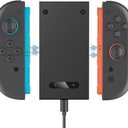 TanReginal Charging Grip for Switch 2 J0ycon NS 2 Charge Grip Compatible with Nintenndo Switch 2 J0ycon, Play While Charging, Portable NS 2 Controller Charger with Indicators - Black