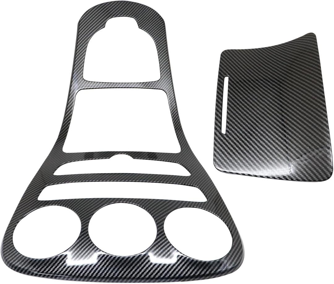 XQSMWF Carbon Fiber Gear Shift Panel Trim Fit for Mercedes C-Class W205