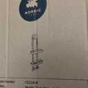 Nordic Teak Natural Shower Caddy, 11.2 x 4.7 x 29.9