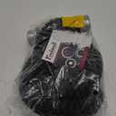 40mm Respirator Hose Tube Pipe Assembly Universal Thread Extension Hose, Black 20 inch 2PCS