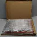 Stainless Steel Baking Sheet Tray Cooling Rack with Silicone Baking Mat Set, Cookie Pan with Cooling Rack, Set of 9 (3 Sheets + 3 Racks + 3 Mats), 10/12/16 Inch, Easy Clean