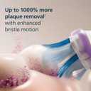 Philips Sonicare G3 Two-in-One - Genuine Replacement Electric Toothbrush Heads, White, 4 Pack One Year Supply, HX9054/65