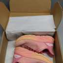 Women's Slip On Walking Shoes Running Comfortable Tennis Breathable Non Slip Athletic Gym Workout Cross Training Fashion Sneakers (7, Pink/Orange)