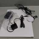 GE Ultra-Thin Amplified TV Antenna, 4K Ready 1080P Digital HDTV UHF VHF, Long Range Indoor TV Antenna, Amplifier with LTE Filter, Reversible Black/White Finish, 48862