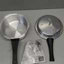 Prestige Popular Aluminum Pressure Cooker, 4 Liters, Silver