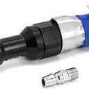 QWORK 1/2" Air Ratchet Wrench,Super Fast Heavy Duty Air Ratchet, 65ft-lbs Max Torque