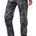 BACKBONE Mens Military Army Airborne Trooper Vintage Cargo Pants Trousers, 30