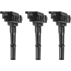 GDSMOTU 3PCS Ignition Coil Packs & 3PCS Iridium Spark Plugs Fit for Hyundai Santa Fe 2007-2009 for Kia Optima 2006 2.7L 2656CC V6 GAS DOHC Naturally Aspirated Replace ‎UF554