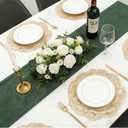 Quantum Love Set of 6 Floral Gold Penoy Placemats Vinyl Metallic 15 Inches Round Washable Place Mats Waterproof Heat Resistant Durable Table Mats for Kitchen Dining Table Decoration Indoor Outdoor
