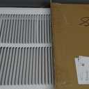 Steel Return Air Filter Grille,Return Vent Cover for Wall or Ceiling [Duct Opening Size] Removable Face/Door for 1 Inch Filters (14"W x 30"H Duct Opening)