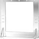 RENIAN Jewelry Photography Props Board Acrylic Frame Tabletop Stand for Studio Shooting Necklaces, Stud Earrings and Earrings Drop Dangle Display Holder