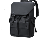 Casual Men's Backpack, Fashionable Travel Backpack for Women, School Backpack, Lightweight Waterproof Computer Bag (Black)