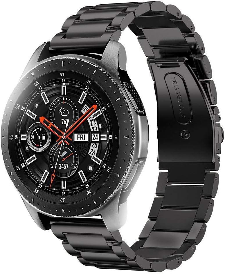 iiteeology Compatible for Samsung Galaxy Watch Bands 46mm, Galaxy Watch 3 Bands 45mm, Stainless Steel Band for Samsung Galaxy Watch SM-800 Smart Watch