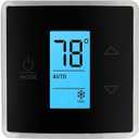 3316250.712 RV Single Zone Wall Thermostat, RV Thermostat for Single Zone Control for Cool/Heat, 12V DC Digital Temperature Display