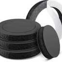 NuIth 6.5 inch Speaker Foam Rings, 6.5Foam Speaker Enhancer, High Rebound Sponge Bass Blocker Kit, Self Adhesive Car Door Speaker Foam Baffles Enhancer, 4PCS