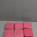 Taiyin 6 Pcs Travel Jewelry Case Organizer Bridesmaid Gift Boxes Mini Storage Organizer Box(Rosy)