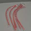 Red Latex Catheter 20FR with Flexible Rubber Tubing for Higher Colon Cleansing and Gerson Coffee Therapy. Supplied with Universal Hose Connector (5 Pack)