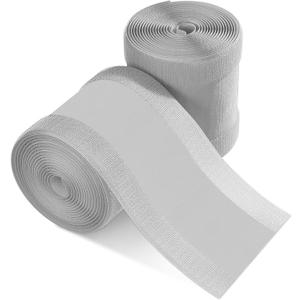 WILLBOND Carpet Cord Cover Cable Grip Floor Cover Cable Protector Management Only for Commercial Office Carpet(Grey,19.69 ft)