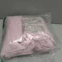 NTBAY Toddler Bedding Set - 4 Piece Soft and Breathable Crib Bedding Set for Boys and Girls, Includes Quilted Comforter, Fitted Sheet, Flat Top Sheet and Envelope Pillowcase, Pink