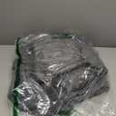 Wemore Sherpa Fleece Weighted Blanket for Adult, 15 lbs Dual Sided Cozy Fluffy Heavy Blanket, Ultra Fuzzy Throw Blanket with Soft Plush Flannel Top, 48 x 72 inches, Grey on Both Sides