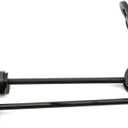 RuiLing 1 Pair Bike Wheel Hub Front and Rear Skewers Clip MTB Mountain Bicycle Accessories Cycling Tools Quick Release Bolt Lever Axle Set Black