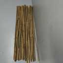 Mininfa Natural Bamboo Stakes 2 Feet, Eco-Friendly Garden Stakes, Plant Stakes Supports Climbing for Tomatoes, Trees, Beans, 30 Pack