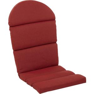 Arden Oceantex Indoor/Outdoor Adirondack Or Rocking Chair Cushion, 21.5 x 19, Water Repellent, Rain Proof, Fade Resistant Cushion for Rocking Chair Or Adirondack Nautical Red