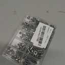 370Pcs #6-32 Pan Head Machine Screws Nuts Washers Assortment Kit, 3/16 to 1 inch Long Machine Screws, 304 Stainless Steel Screws Assorted Kit for Household Repairs, UNC Full Thread, Phillips Drive