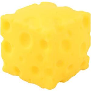 Yellow Cheese Squeeze Toy,Soft Novelty Toy, Rebounding Sensory,Help for Relax,Focus, Sensory Cheese for & Adults, Food Theme Cheese Cubes Squishy Toys,Stress Balls for Adults (Yellow 1)