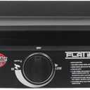 Char-Griller Flat Iron 1-Burner Portable Propane Gas Flat-Top Griddle with Steel Griddle Top, Includes Electronic Ignition, 265 Cooking Square Inches in Black, Model E8217