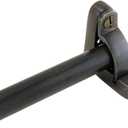 Renovators Supply Manufacturing Stair Carpet Rods 39.6 in. Cast Brass Oil Rubbed Bronze Carpet Runner Rods with Holder Bracket Hardware (Pack of 1)