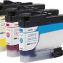 Brother Genuine LC30373PKS, 3-Pack Super High-Yield Color INKvestment Tank Ink Cartridges, Includes 1 Cartridge Each of Cyan, Magenta and Yellow Ink, Page Yield Up to 1,500 Pages/Cartridge, LC3037