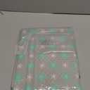 Splat Mat for Under High Chair Mat, 42x46 Inch, Mealtime Baby Splat Mat for Art/Crafts/Playtime, Waterproof Splash Mat, Machine Washable Portable Picnic Floor Mat Baby Feeding Table Cloth (Flower)